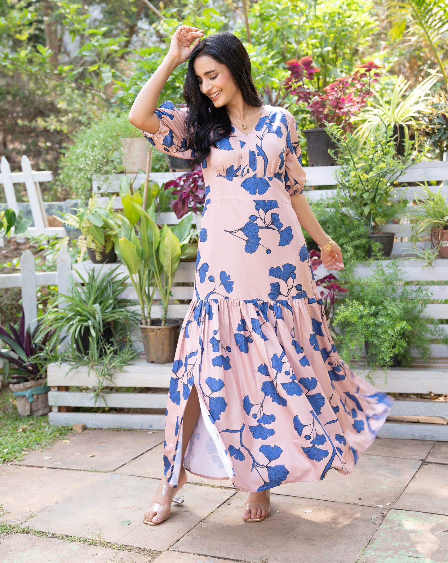 Sandy Blue Long Dress