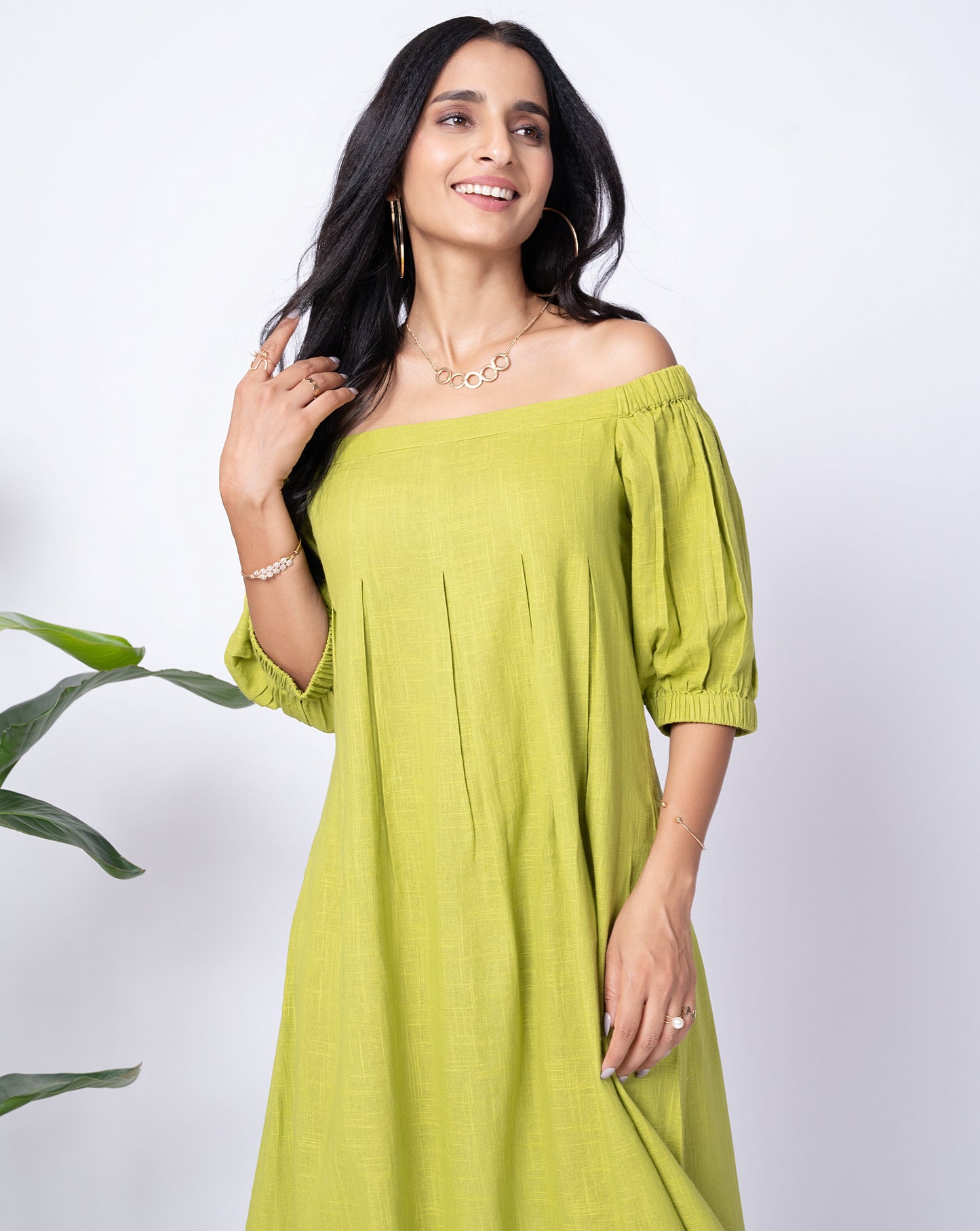 Green Meadow Long Dress