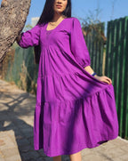 In My Flow Dress-Purple