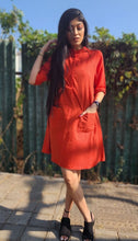 Load image into Gallery viewer, Khaadi Short Dresses Orange
