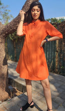 Load image into Gallery viewer, Khaadi Short Dresses Orange
