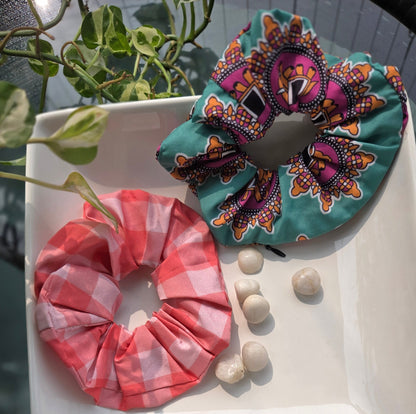 Pocket Tie Scrunchies-Pack of 2