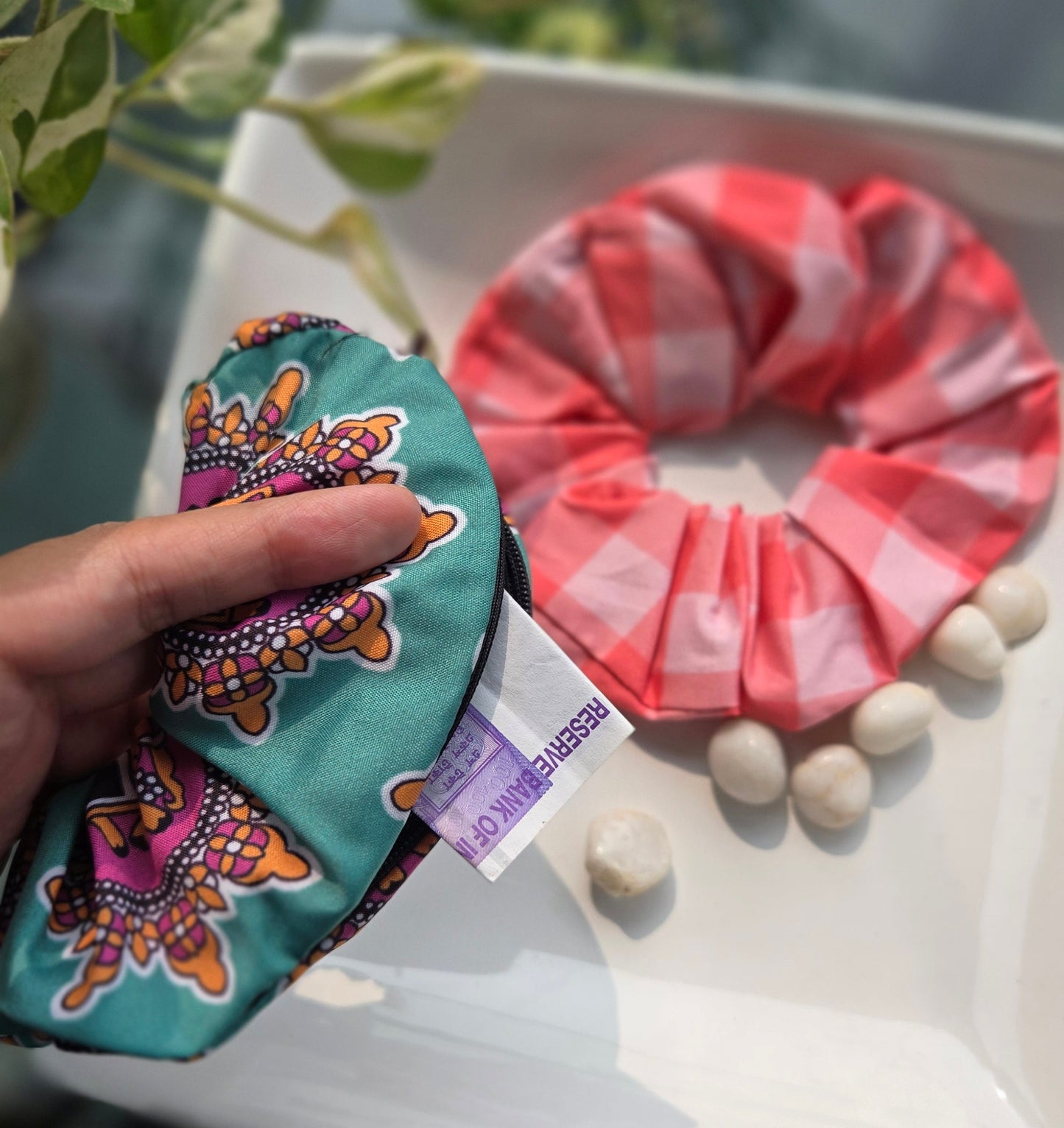 Pocket Tie Scrunchies-Pack of 2