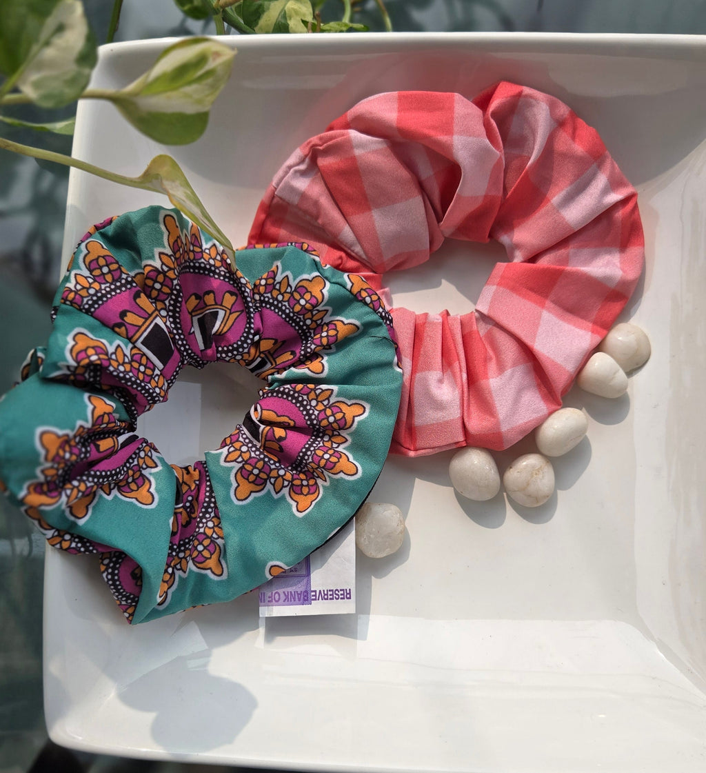 Pocket Tie Scrunchies-Pack of 2