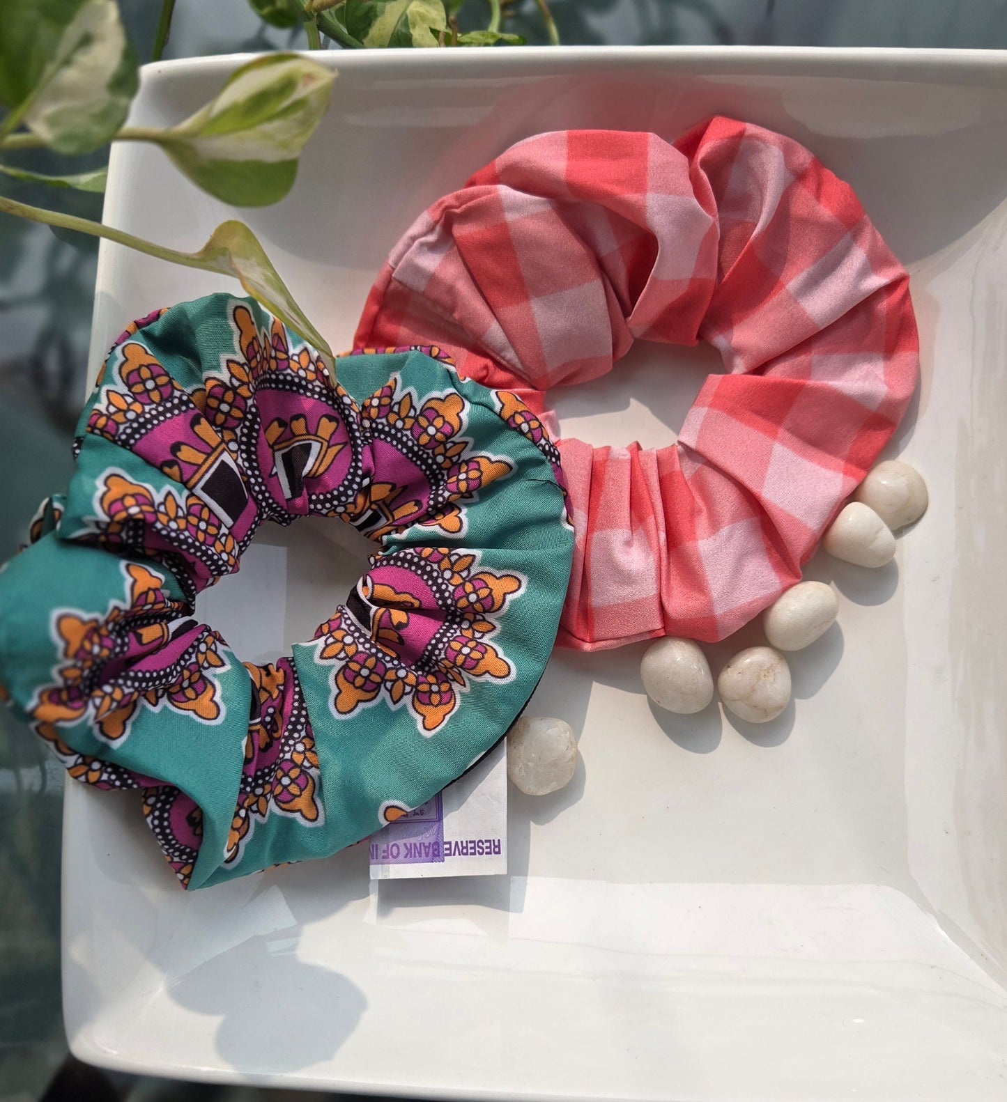 Pocket Tie Scrunchies-Pack of 2