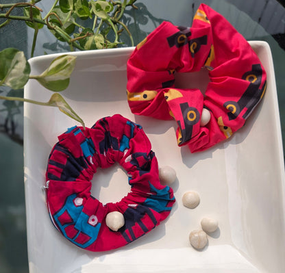 Knotty Scrunchies-Pack of 2