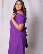 In My Own Skin Dress-Purple