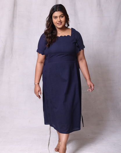 Navy All-Day Dress
