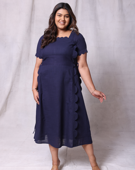 Navy All-Day Dress