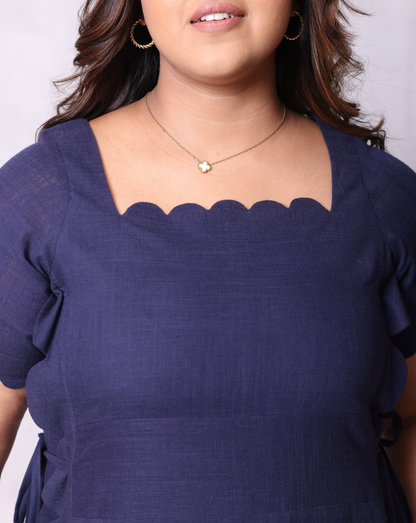 Navy All-Day Dress