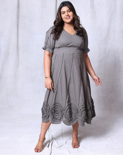 Grey Calm Dress