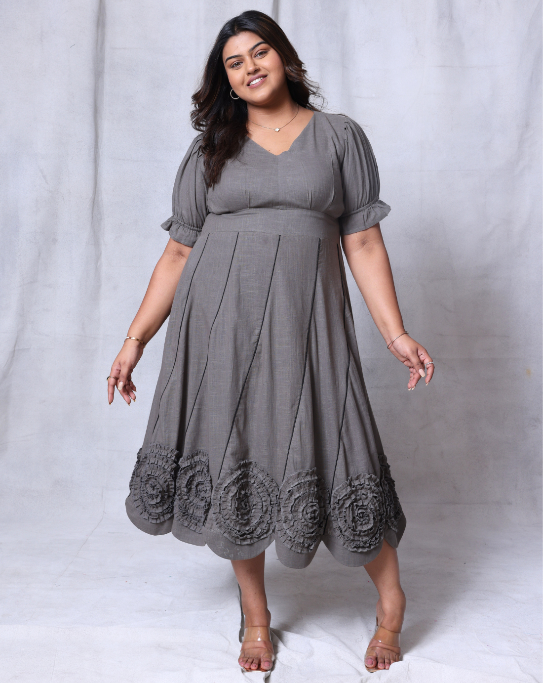 Grey Calm Dress