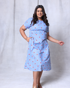 Love Blue Midi Dress