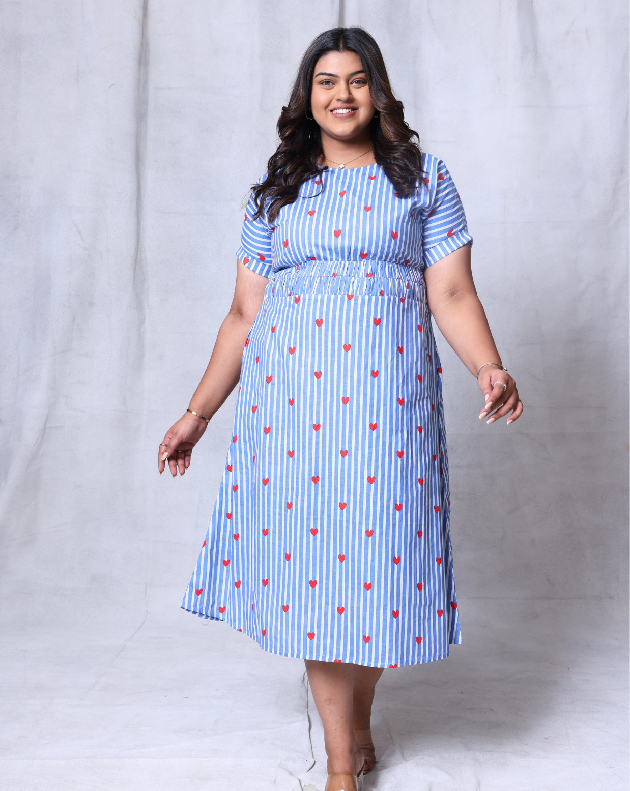 Love Blue Midi Dress