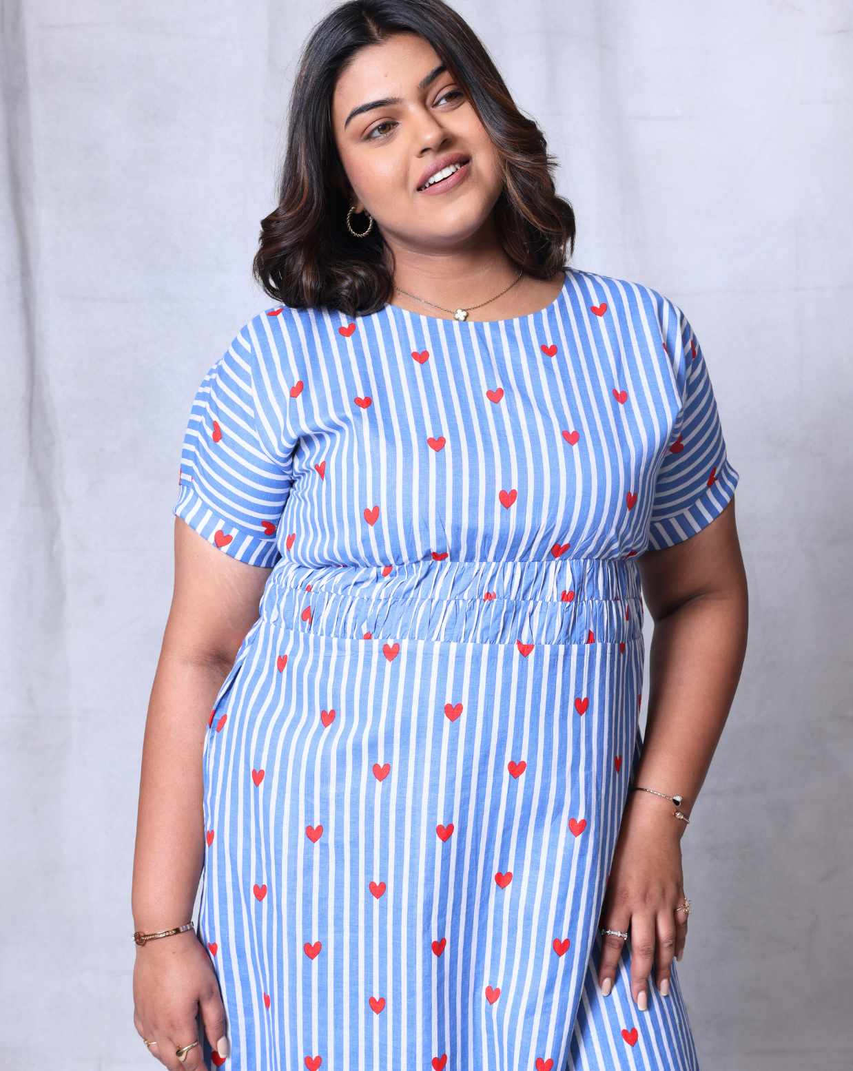 Love Blue Midi Dress