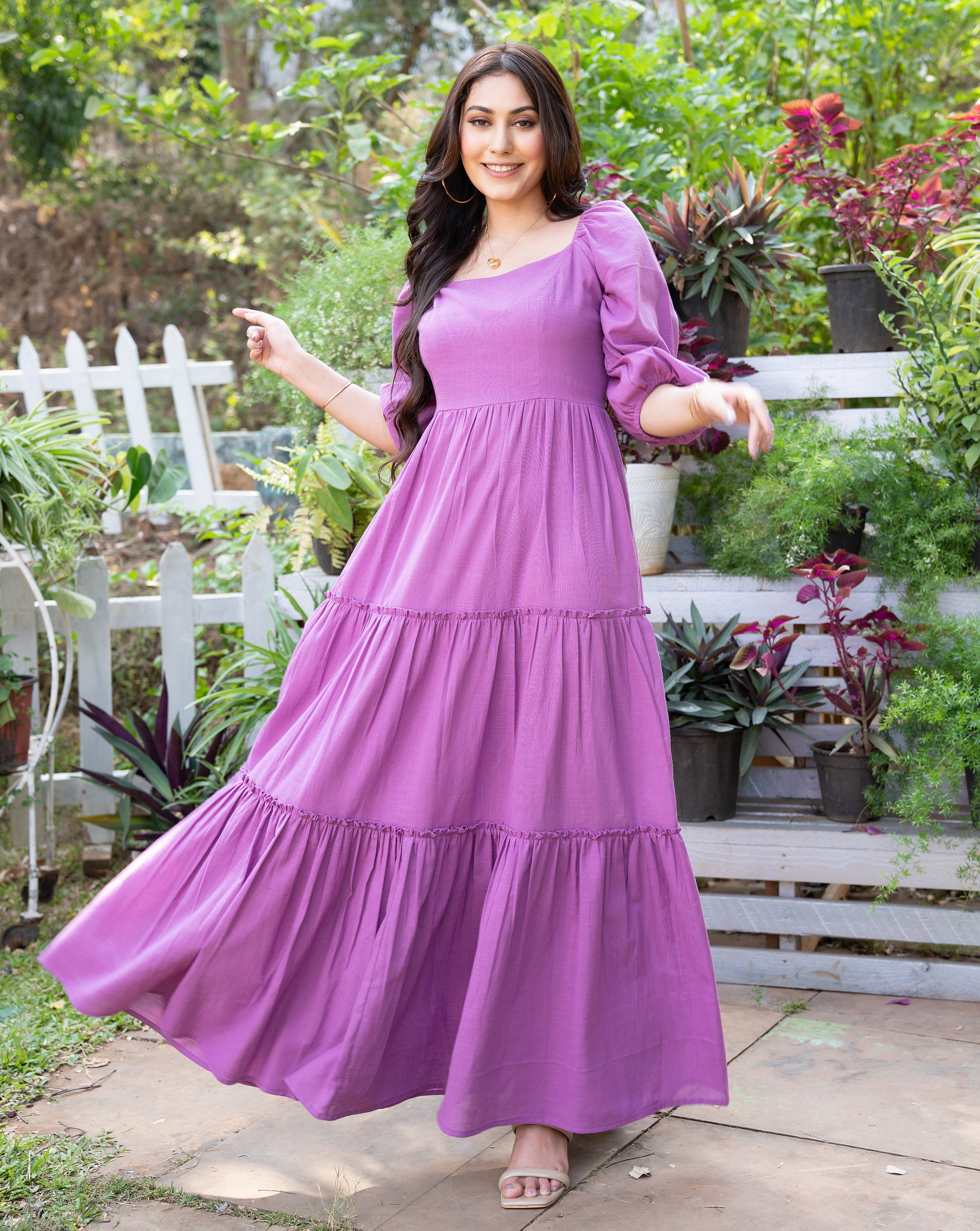 purple haze dress Essential Luisa Wrap Dress