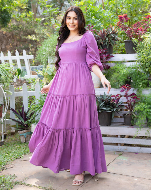Purple Haze Long Dress