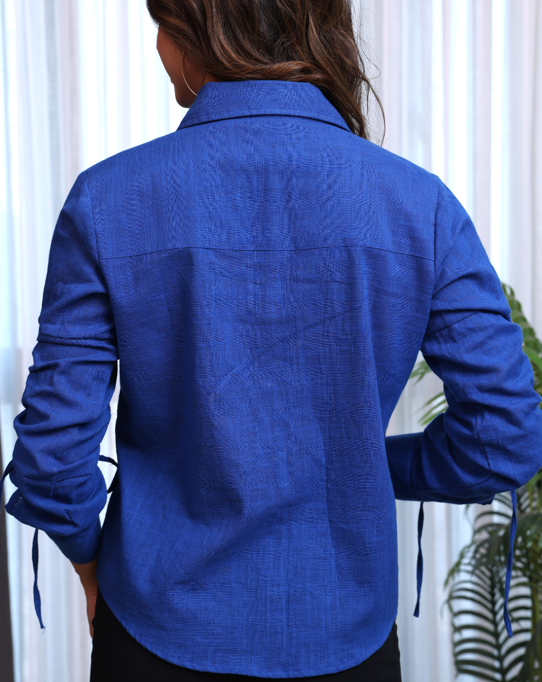 Royal Ruche - Linen Shirt