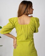 Green Meadow Midi Dress