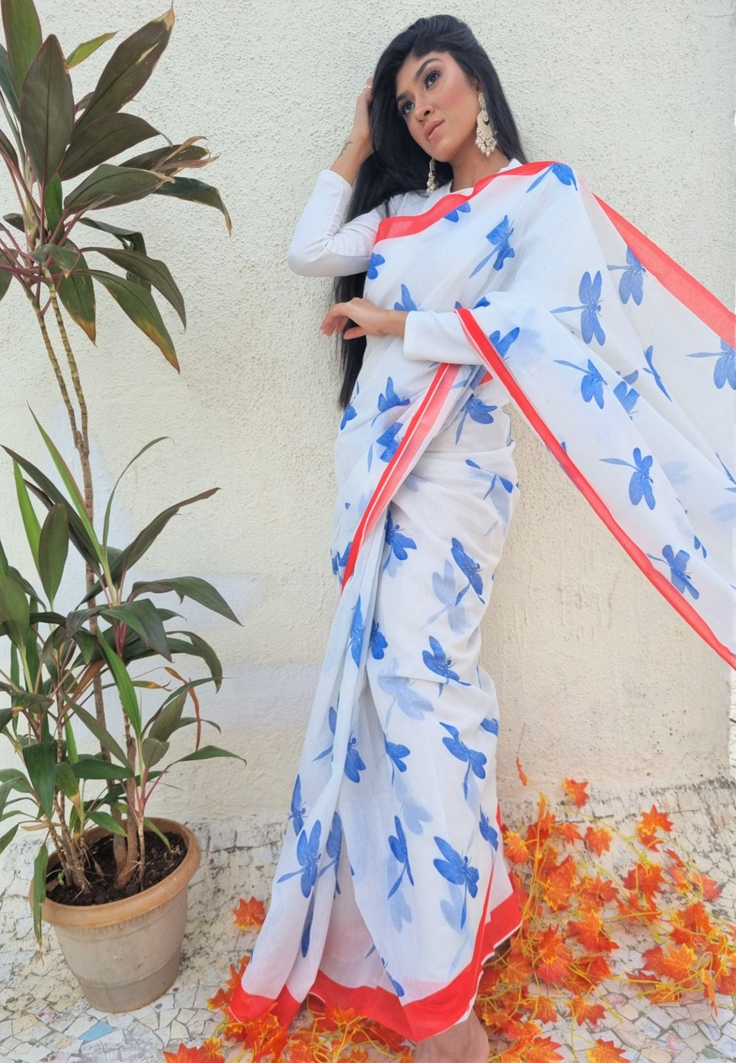 Butterfly Saree