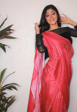 Load image into Gallery viewer, Red Cotton Saree
