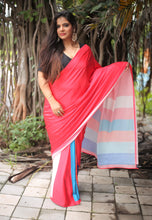 Load image into Gallery viewer, Laal Ishq Satin Saree
